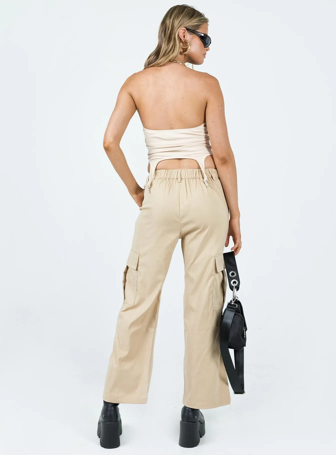 Nichols Cargo Pants Beige