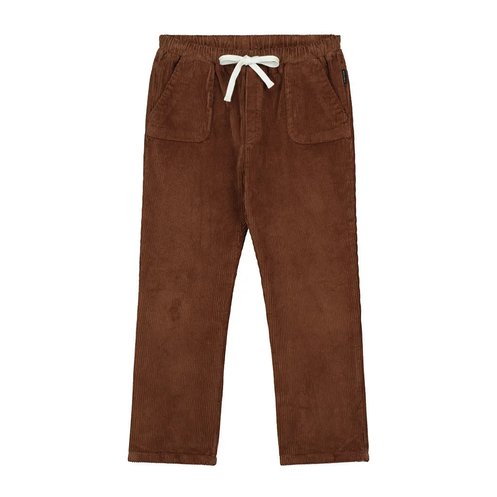 Pants Ewan Corduroy Hickory Brown