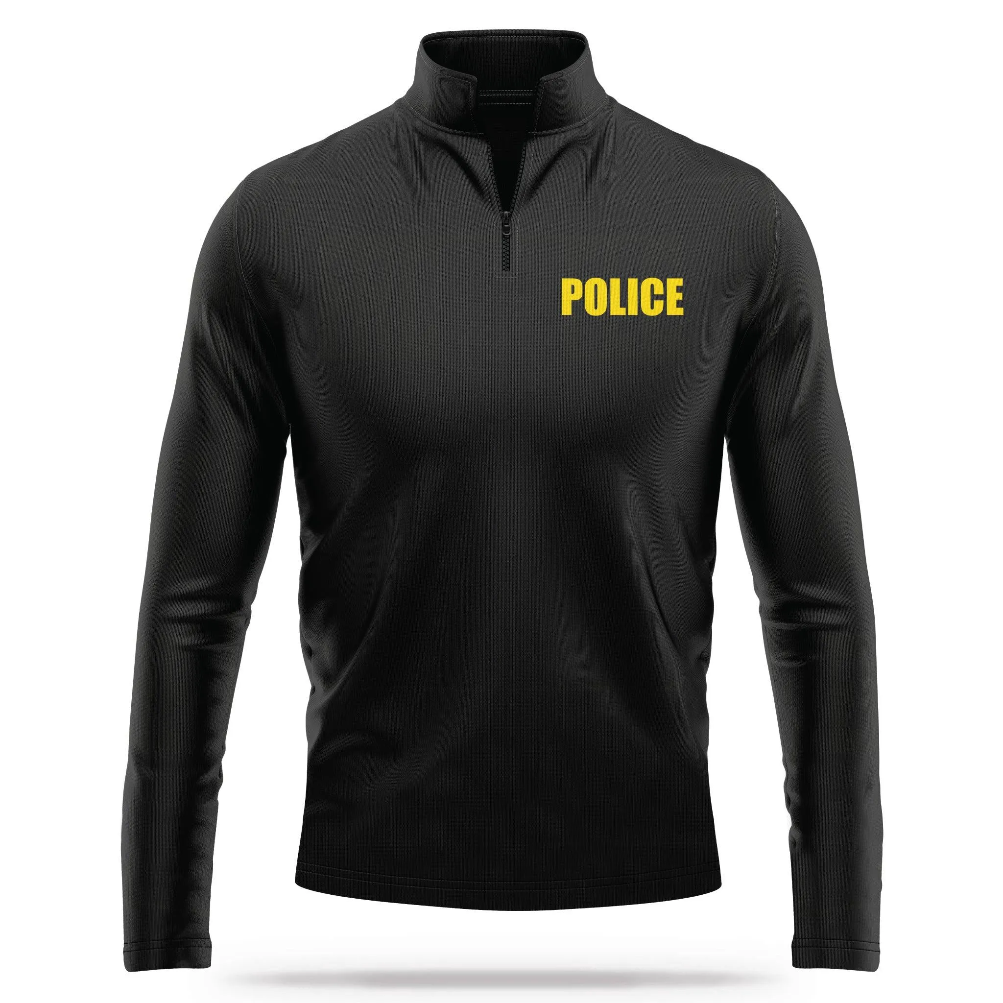 [POLICE] Performance Quarter Zip [BLK/GLD]