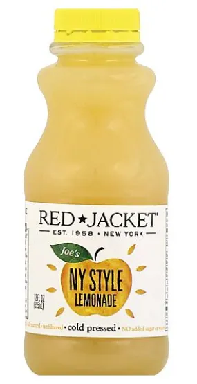 RED JACKET NY STYLE LEMONADE 12oz