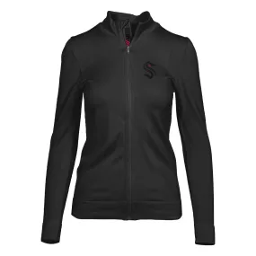 Seattle Kraken Red Eye Womens Breaker Full Zip