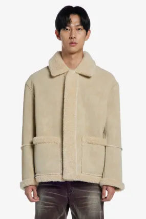 SHEARLING POCKET JACKET