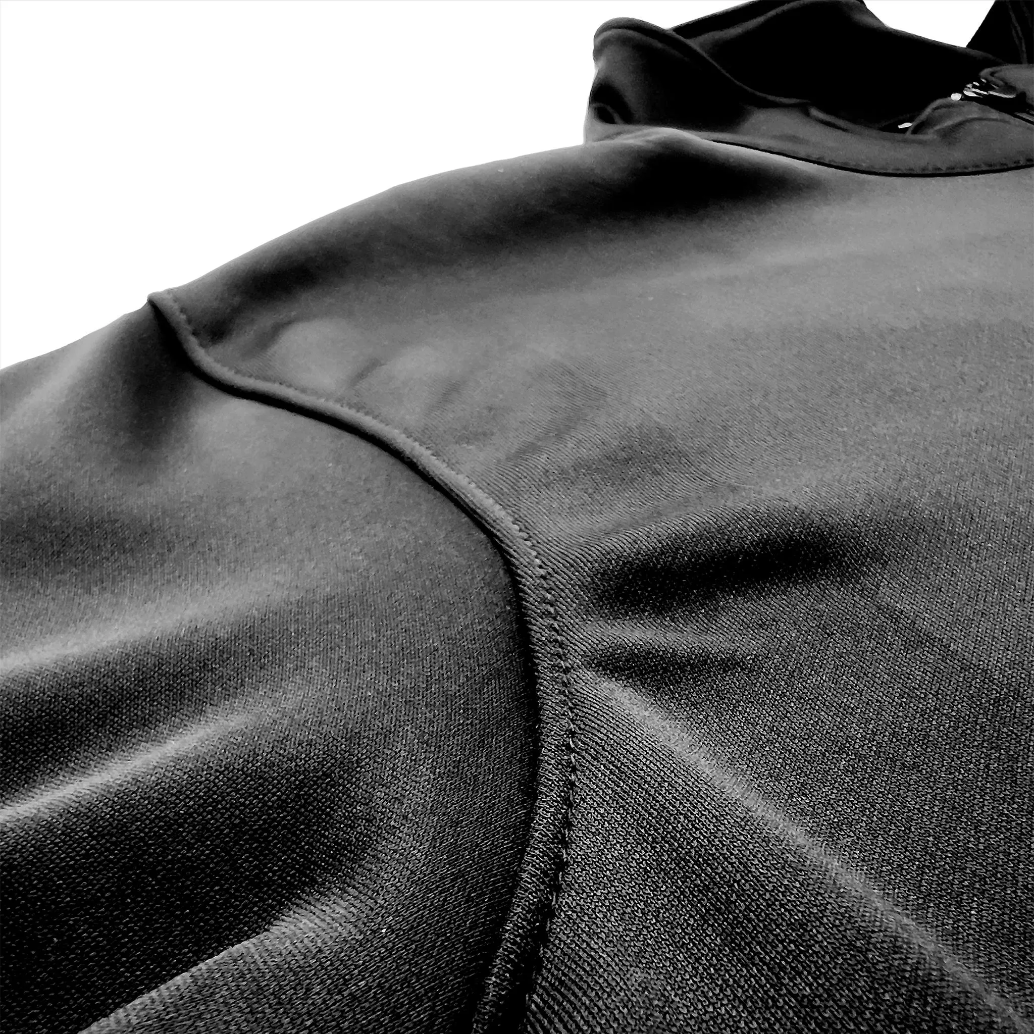 [SHERIFF K9] Reflective Performance Quarter Zip [BLK/REF]