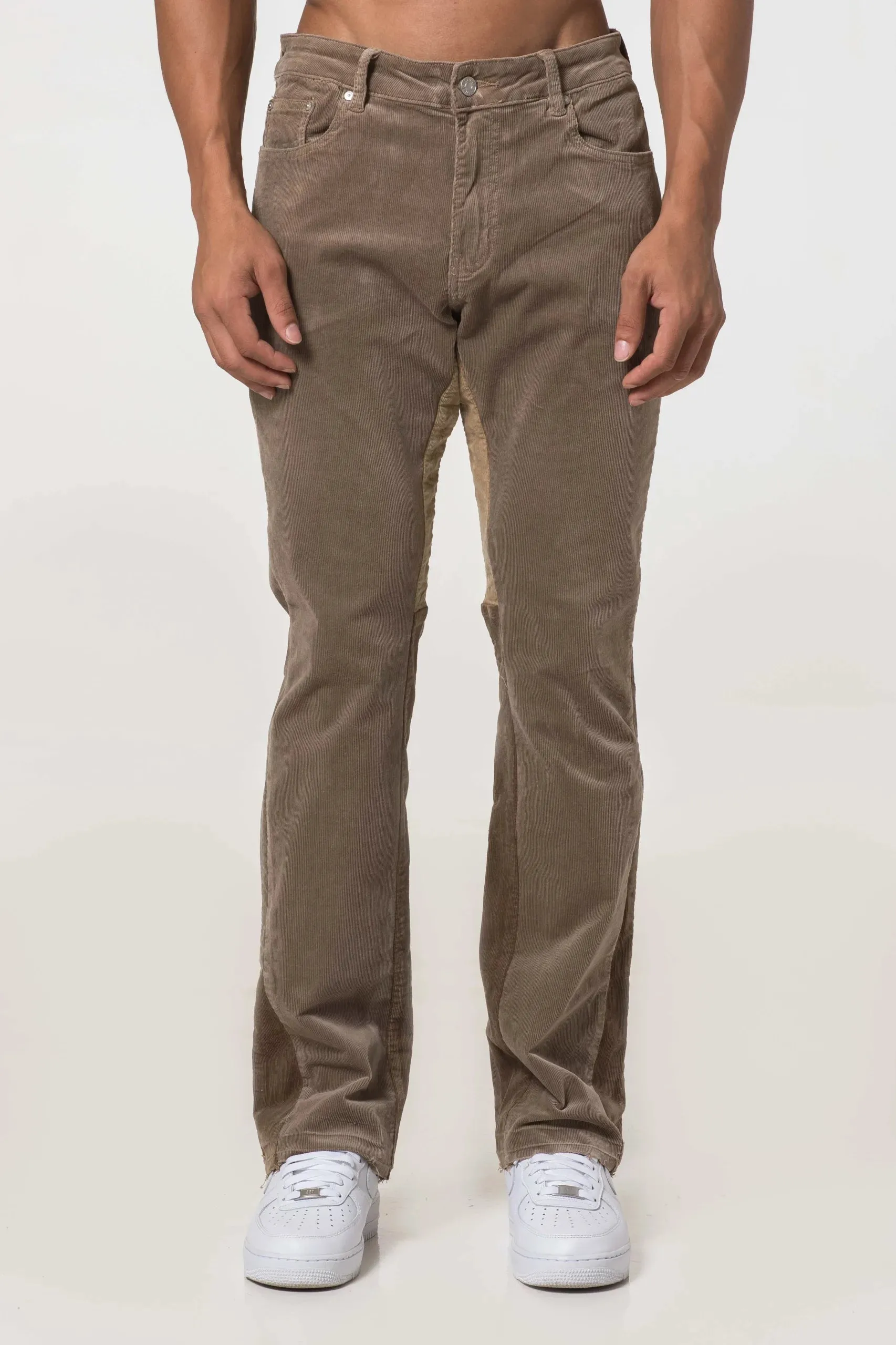 SIARR Flared Jeans Brown Cord