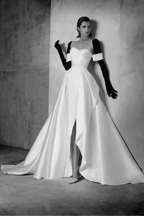 Silk Mikado Wedding Dress