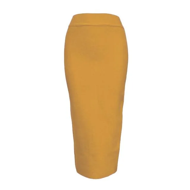 Sophisticated Bandage Pencil Skirt