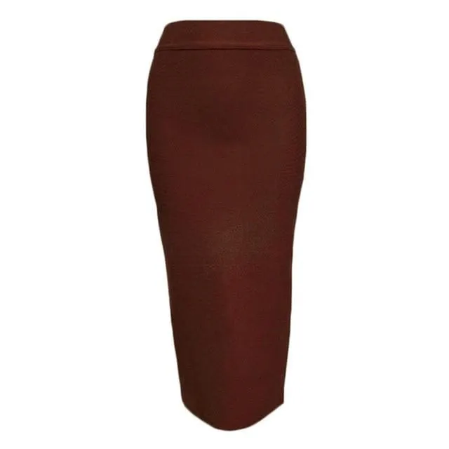 Sophisticated Bandage Pencil Skirt