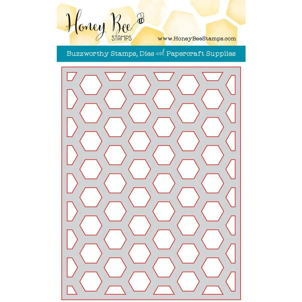 Stacking Hexagon Cover Plates - Set of 4 Honey Cuts