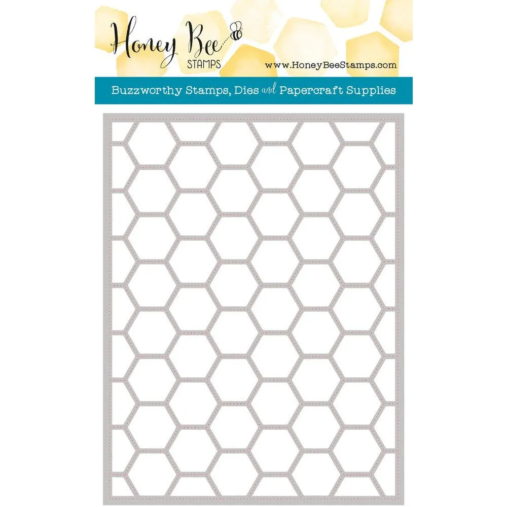 Stacking Hexagon Cover Plates - Set of 4 Honey Cuts