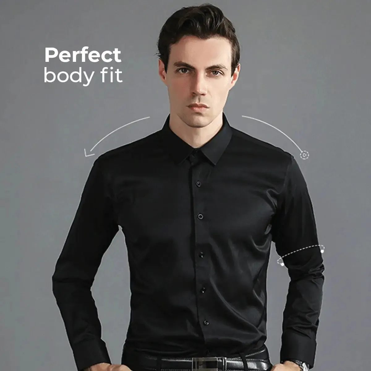 UltraTech™ Slim Fit Men's Dress Shirt (Buy 1, Get 1 Free)