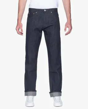 Unbranded UB321 Straight Fit Mens Jeans - 21oz Indigo Selvedge