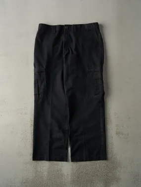 Vintage 90s Black Dickies Cargo Work Pants (35.5x29.5)