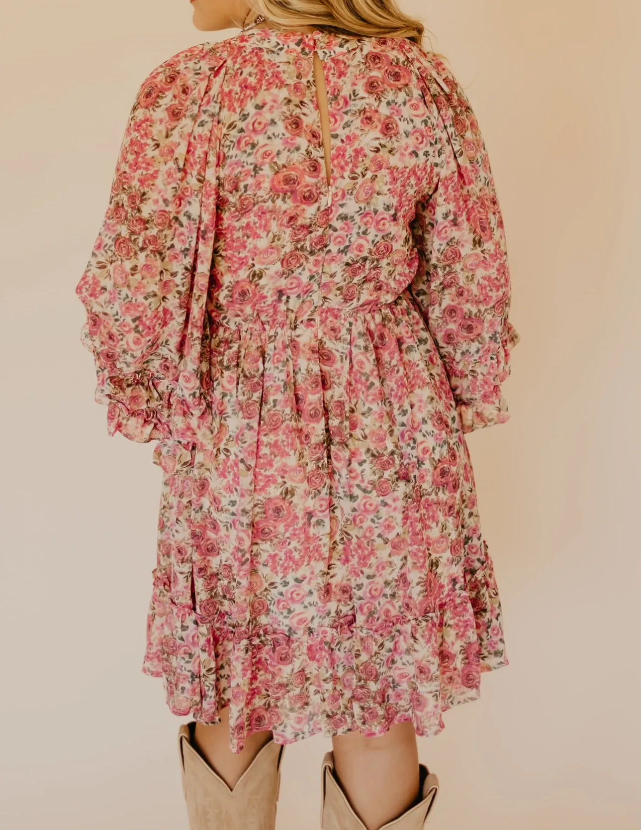 Wild Roses Babydoll Dress