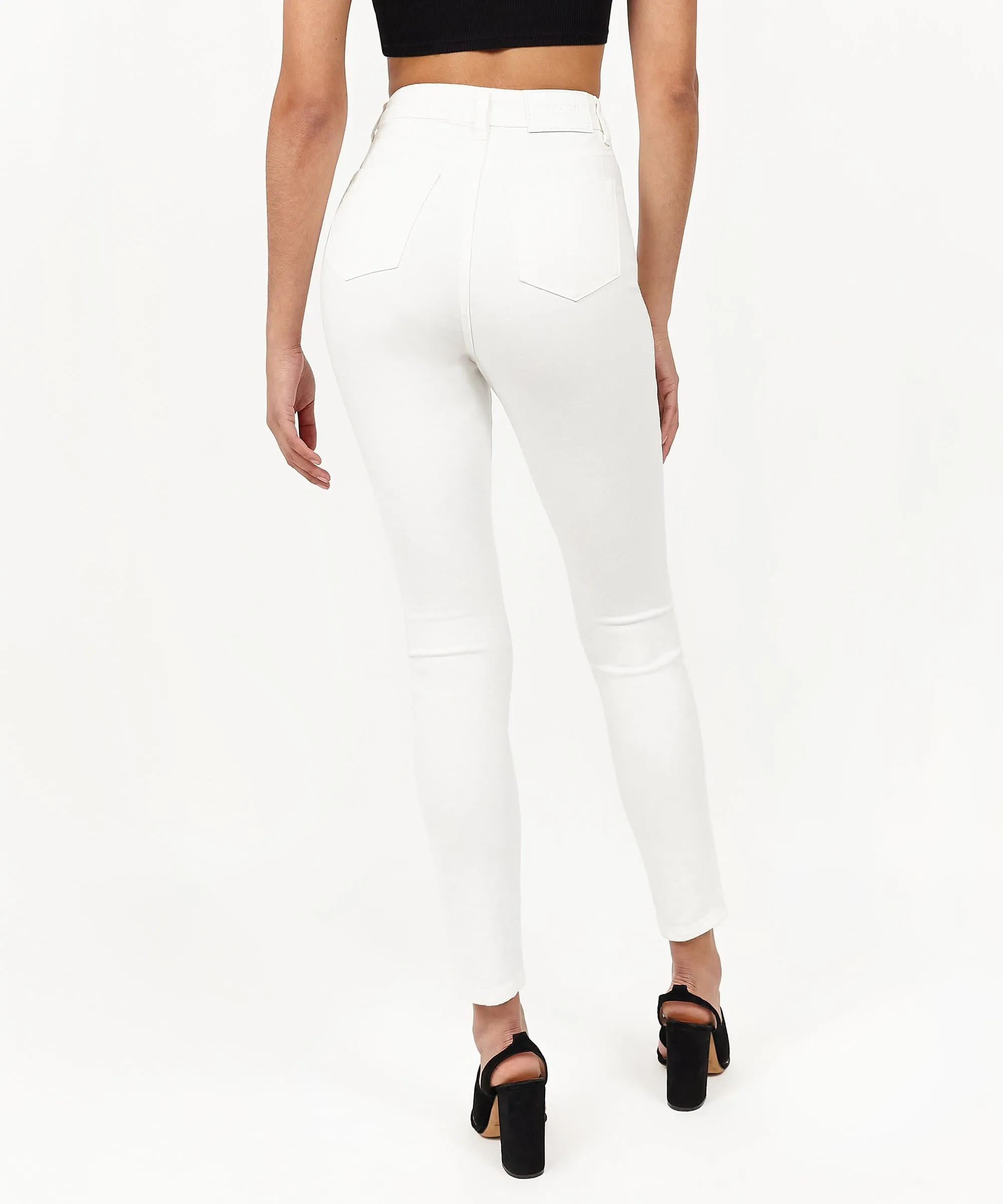 Womens Chloe White Slim Jeans