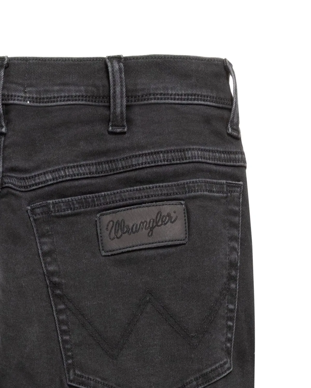 Wrangler Texas SLIM Mens Jeans - Black Crow